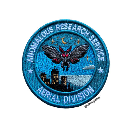 Mothman Patch Embroidery Design
