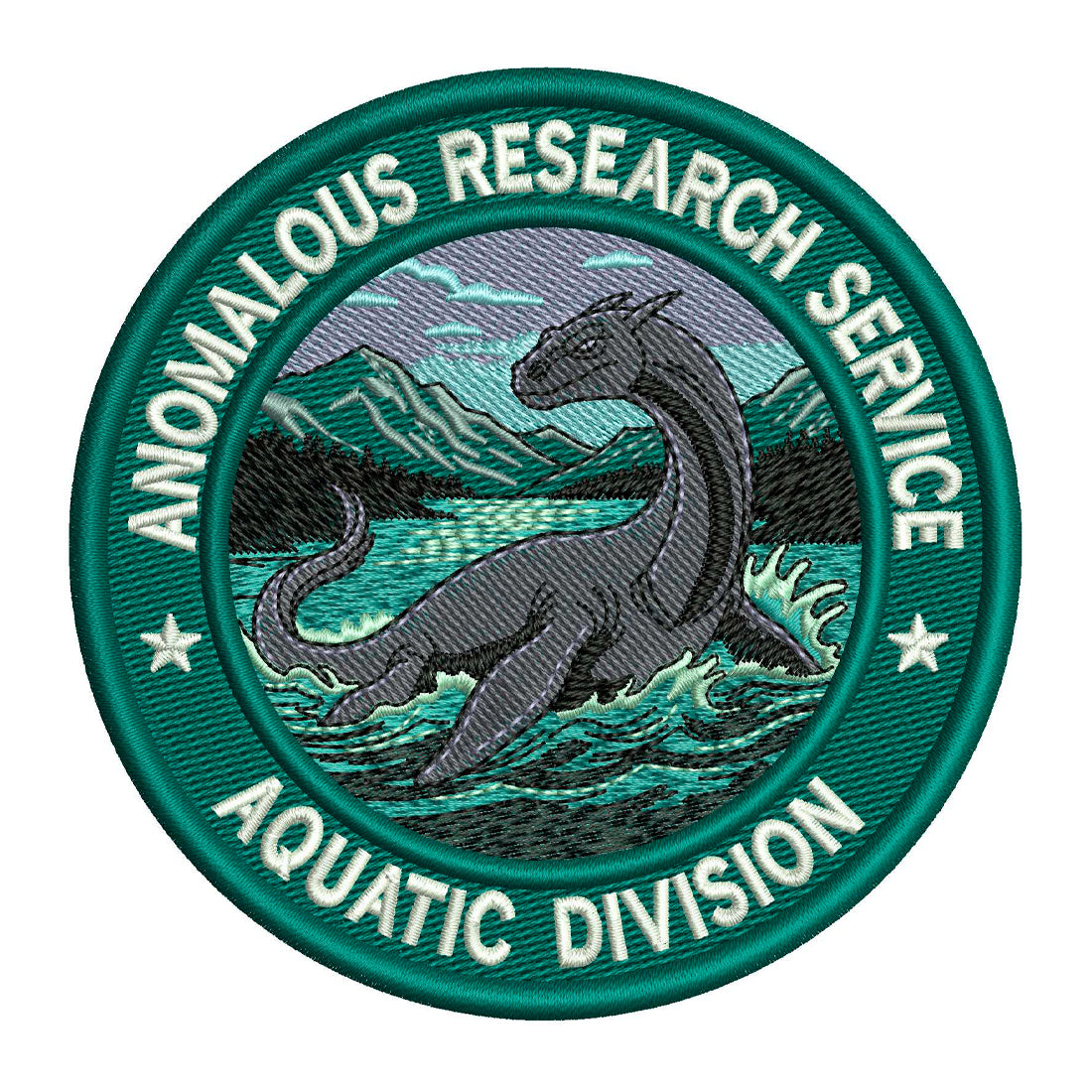 Nessie Patch Embroidery Design