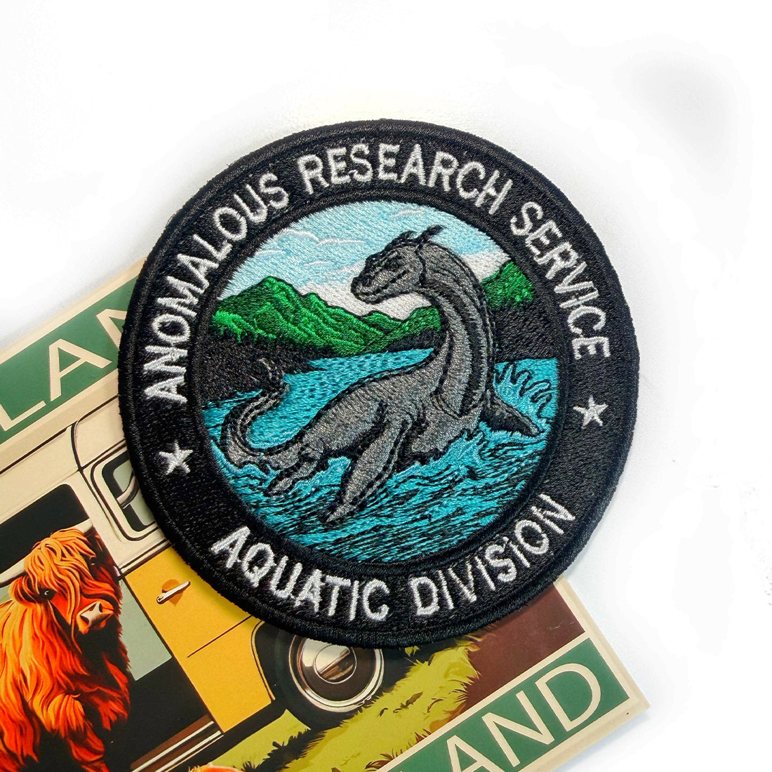 Nessie Patch Embroidery Design
