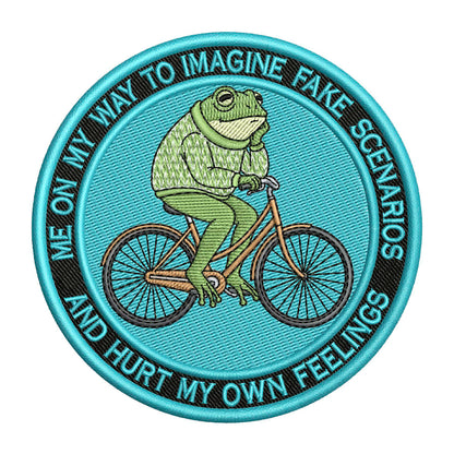 On my Way Patch Embroidery Design