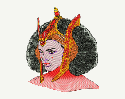 Padme Embroidery Design