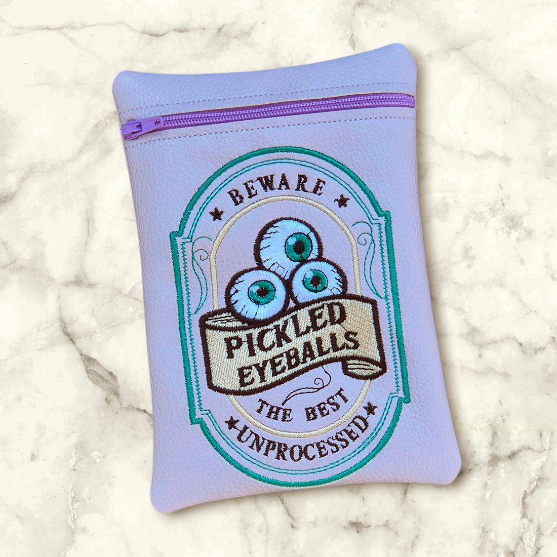 Pickled Eyeballs Zipper Bag