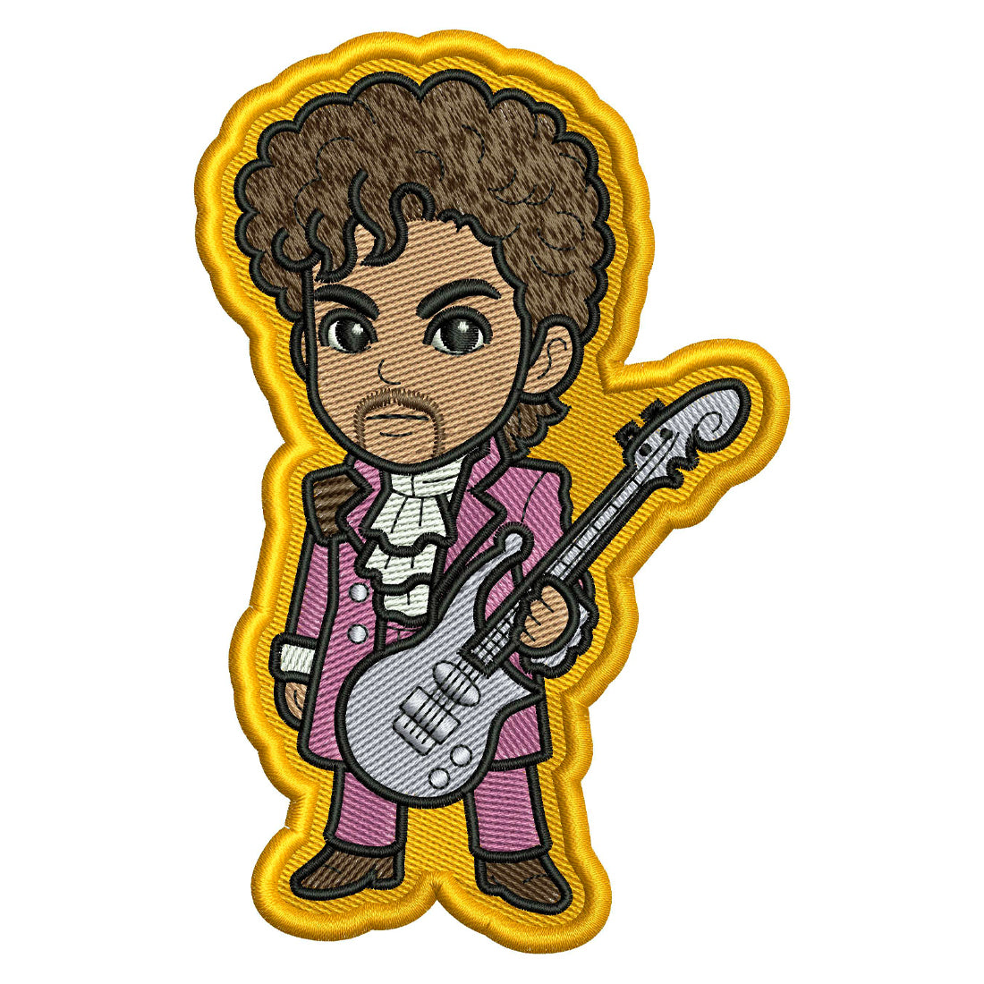Prince Patch Embroidery Design