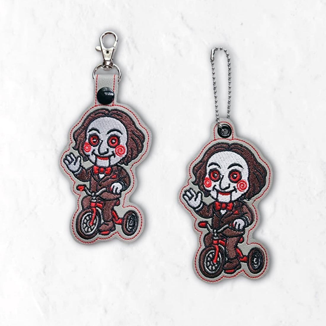 Puppet Snap Tab & Eyelet Fob β Cactus Embroidery Designs