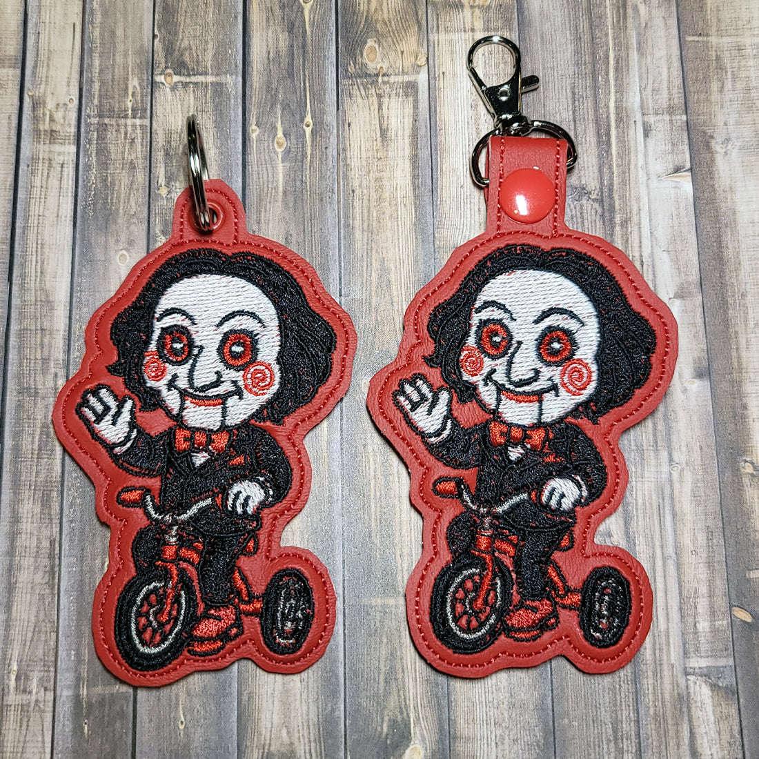 Puppet Snap Tab & Eyelet Fob
