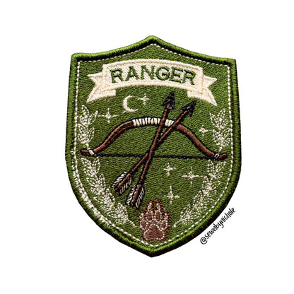 Ranger Patch Embroidery Design