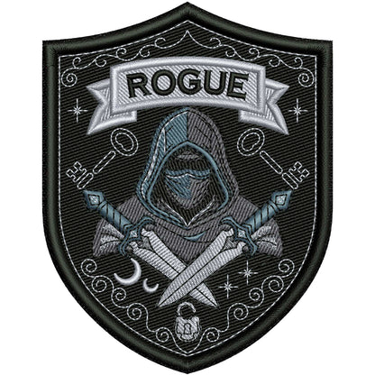 Rogue Patch Embroidery Design