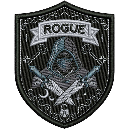Rogue Patch Embroidery Design