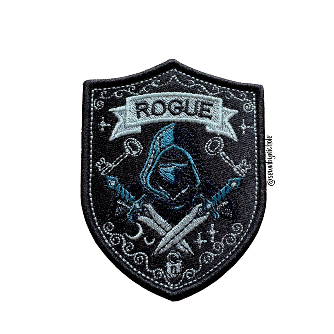 Rogue Patch Embroidery Design