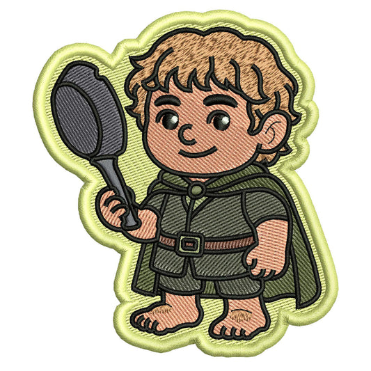 Loyal Little One Patch Embroidery Design