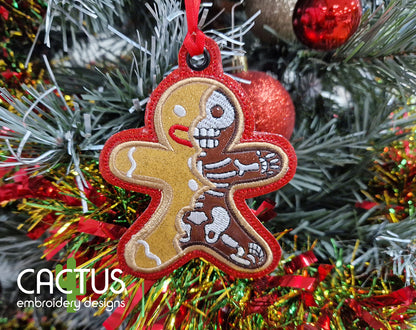 Skelly Gingerbread Ornament