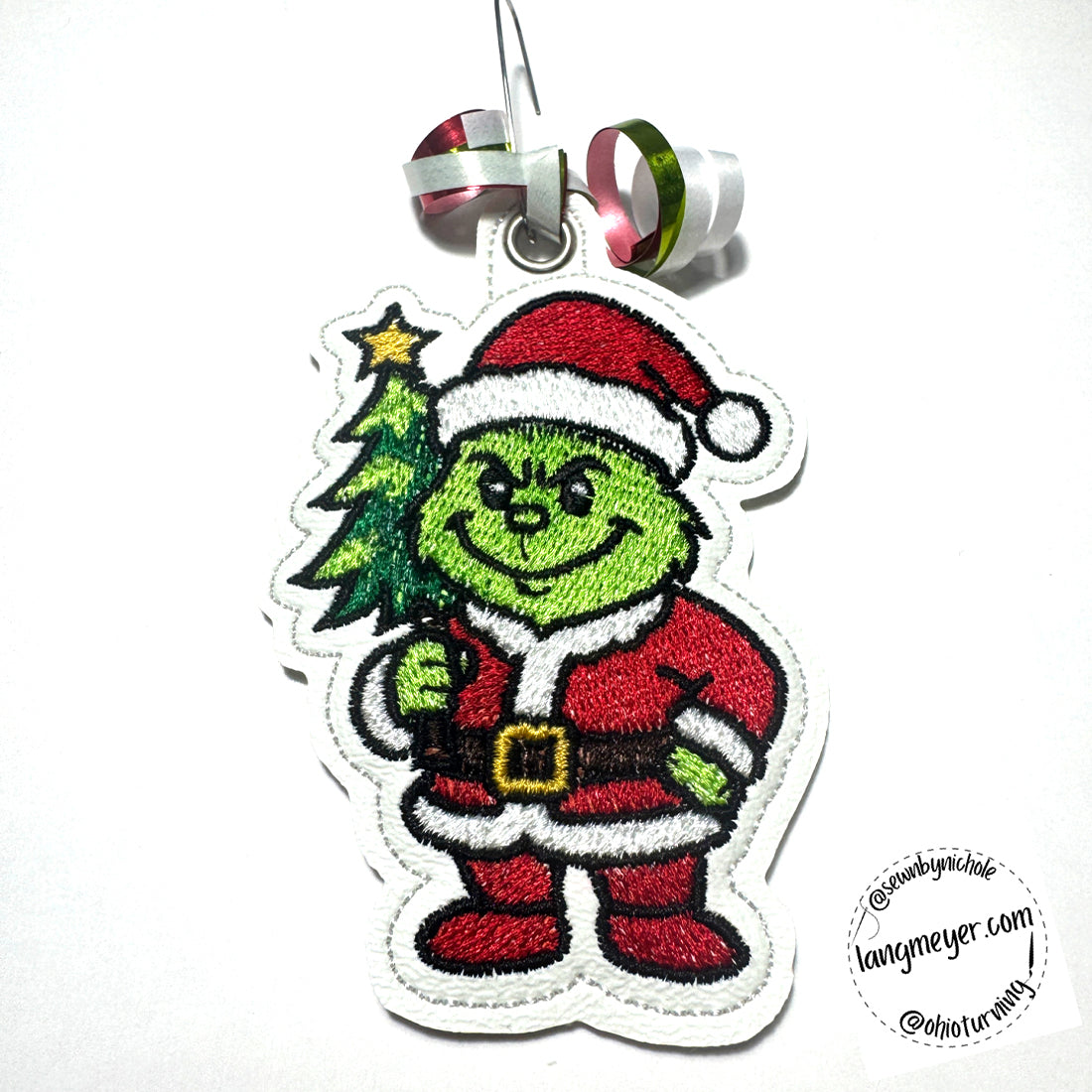 Steals the Christmas Tree Ornament