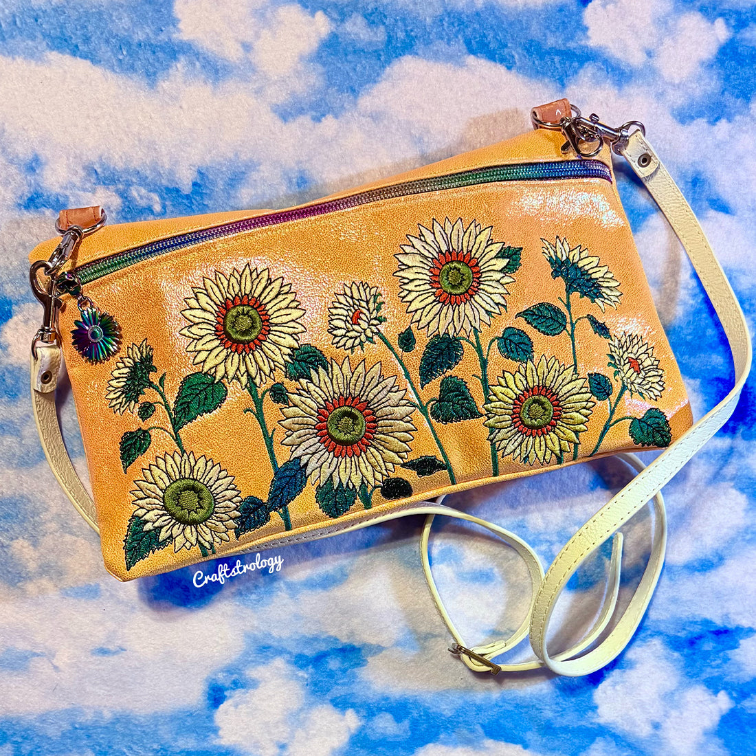 Sunflowers Zipper Bag