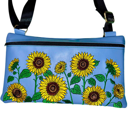 Sunflowers Zipper Bag