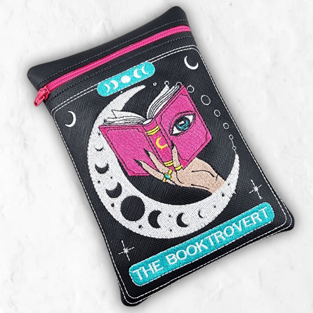 The Booktrovert Tarot Card Zipper Bag