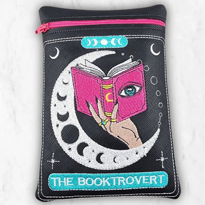 The Booktrovert Tarot Card Zipper Bag