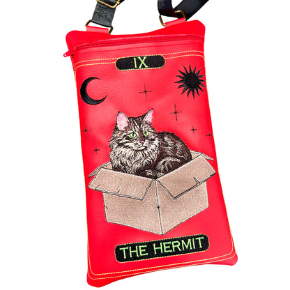 The Hermit Tarot Card Zipper Bag