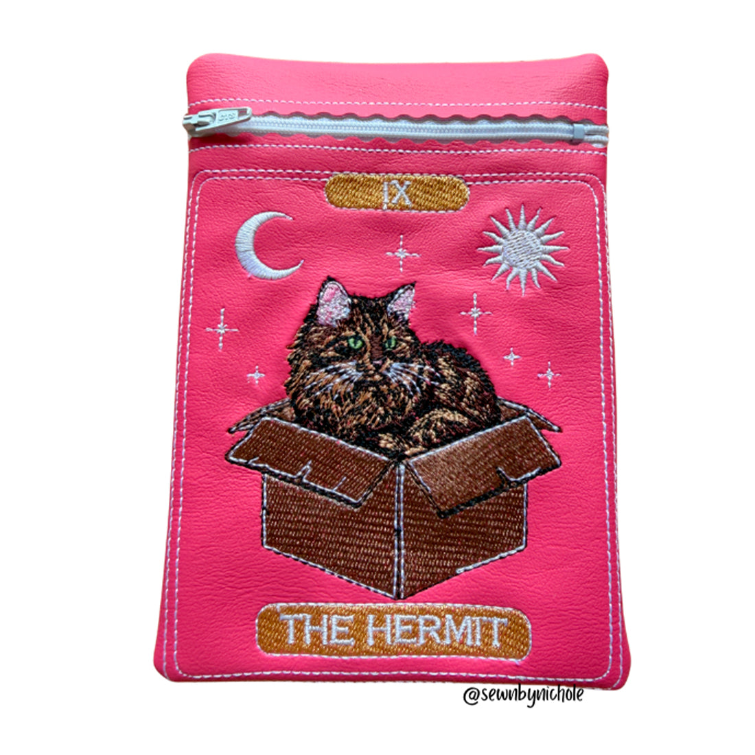 The Hermit Tarot Card Zipper Bag