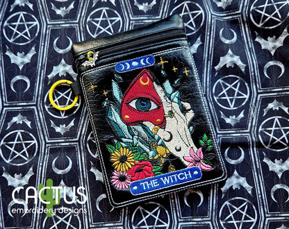 The Witch Card Zipper Bag