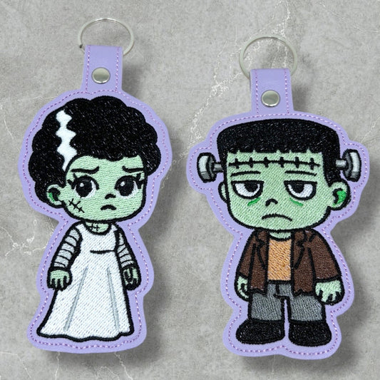 Undead Snap Tab & Eyelet Fob