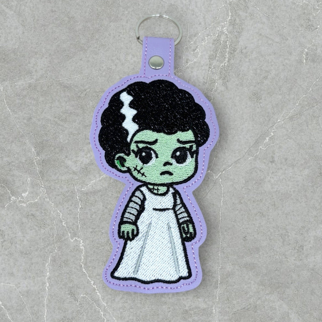 Undead Snap Tab & Eyelet Fob