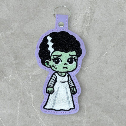Undead Snap Tab & Eyelet Fob