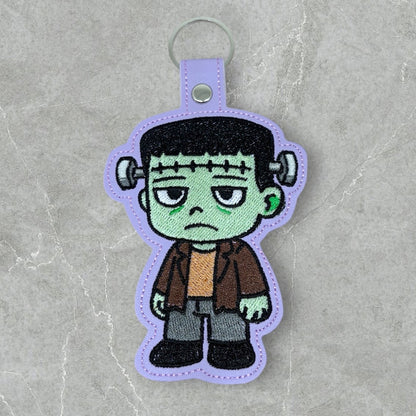Undead Snap Tab & Eyelet Fob