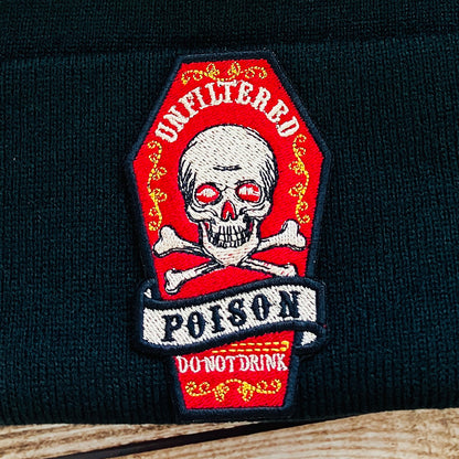 Unfiltered Poison Patch Embroidery Design