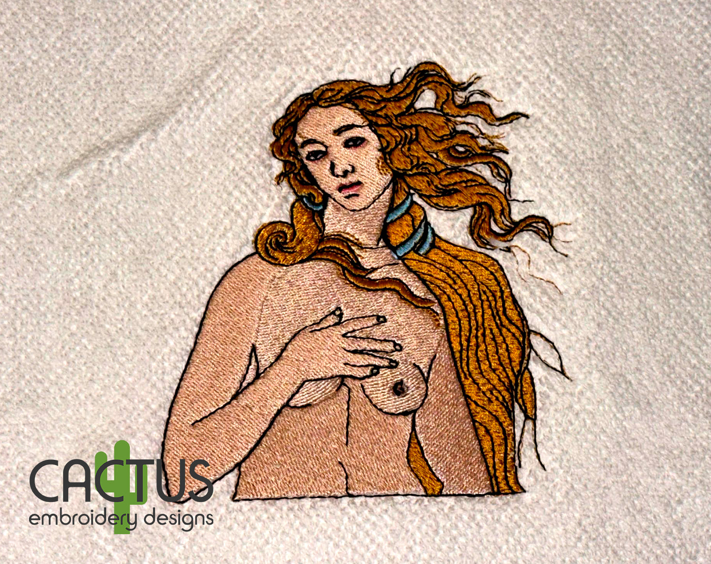 Venus Embroidery Design