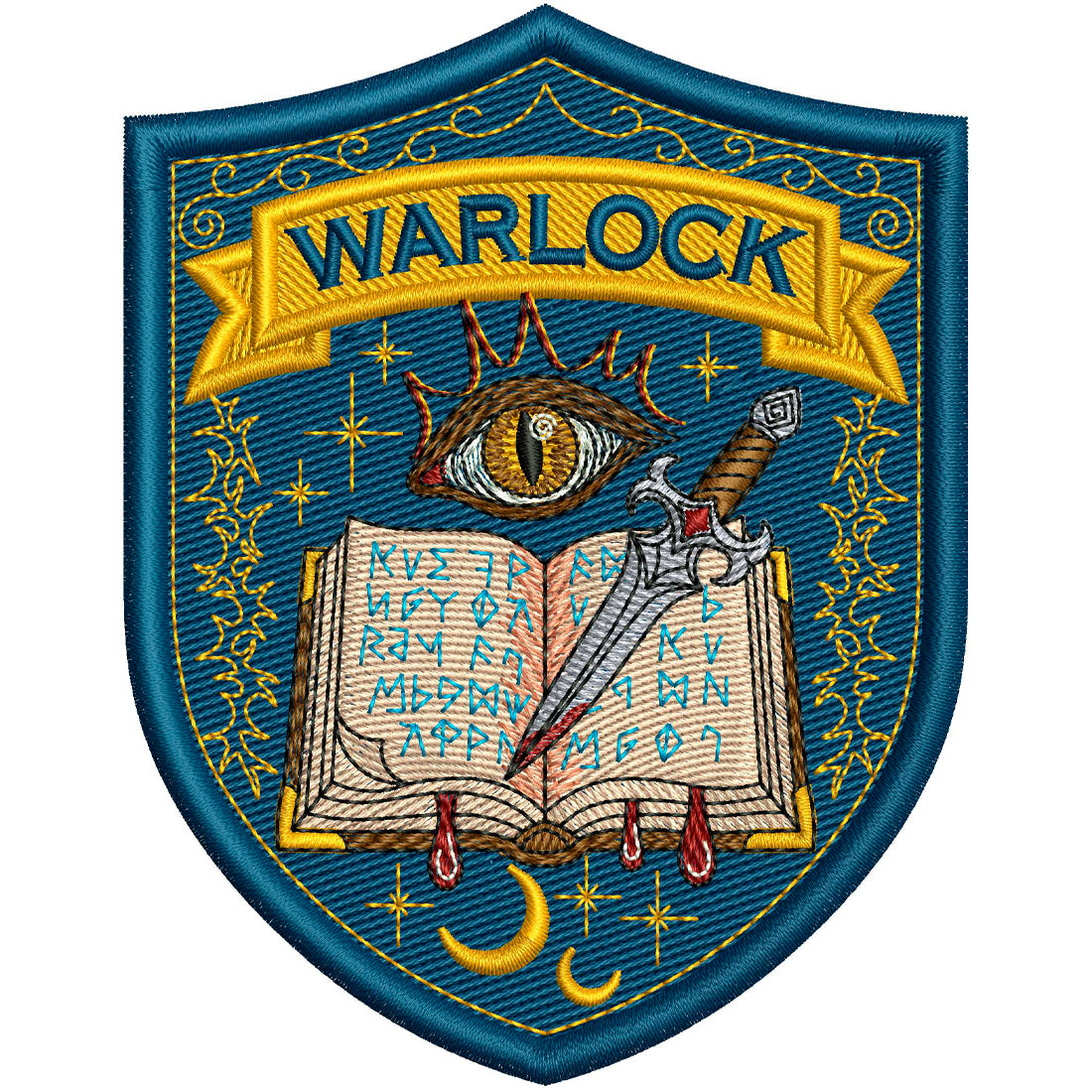 Fantasy Class Patch Set of 13 Embroidery Designs