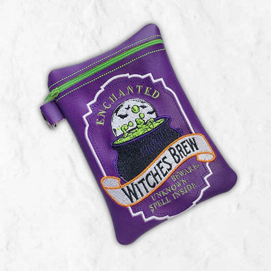 Witches Brew Zipper Bag