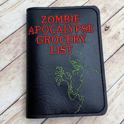 ZA Grocery List Notebook Cover