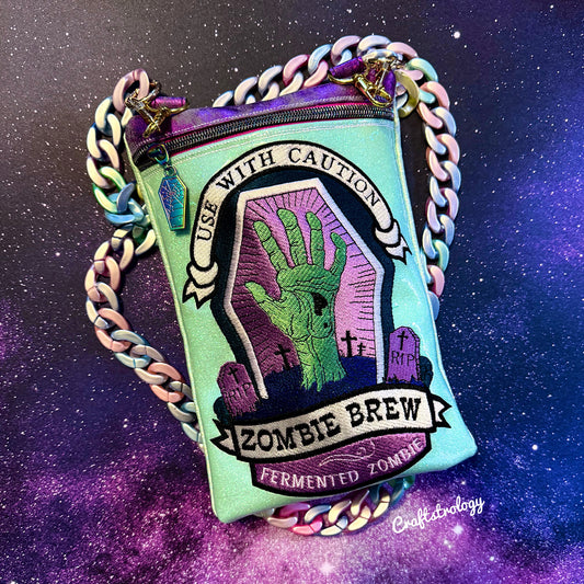 Zombie Brew Zipper Bag