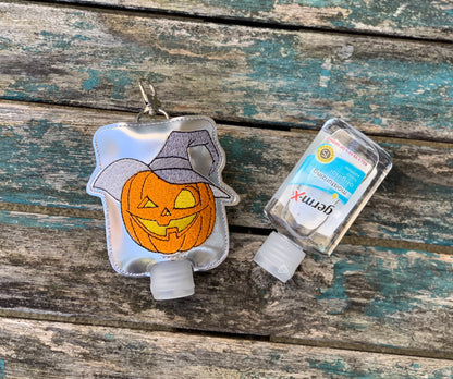 Pumpkin Sanitizer Holder, SMALL and LARGE sizes