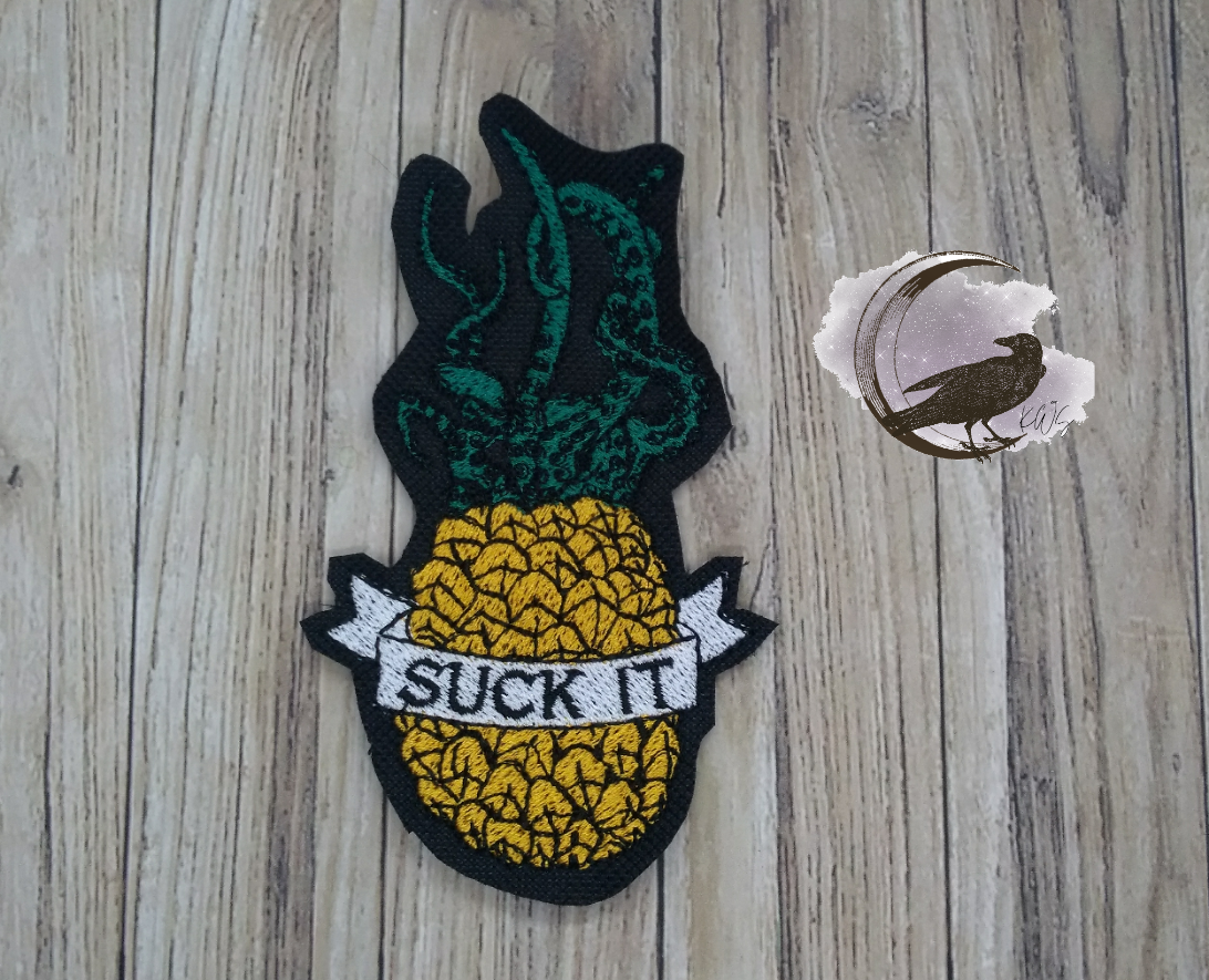 Suck It Embroidery Design