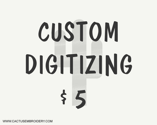 Custom Digitizing