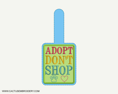 Adopt Don't Shop Snap Tab