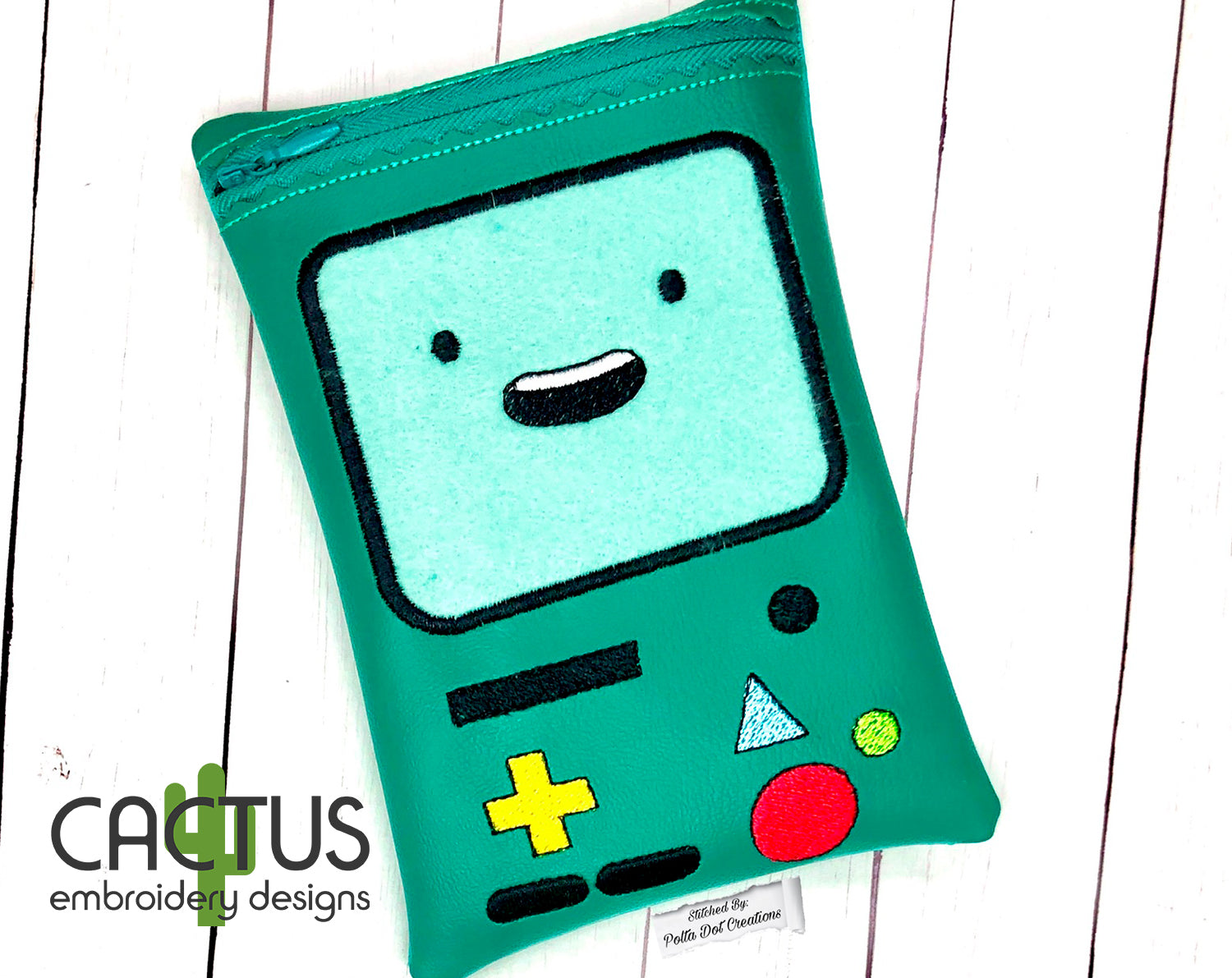 Console Zipper Bag – Cactus Embroidery Designs