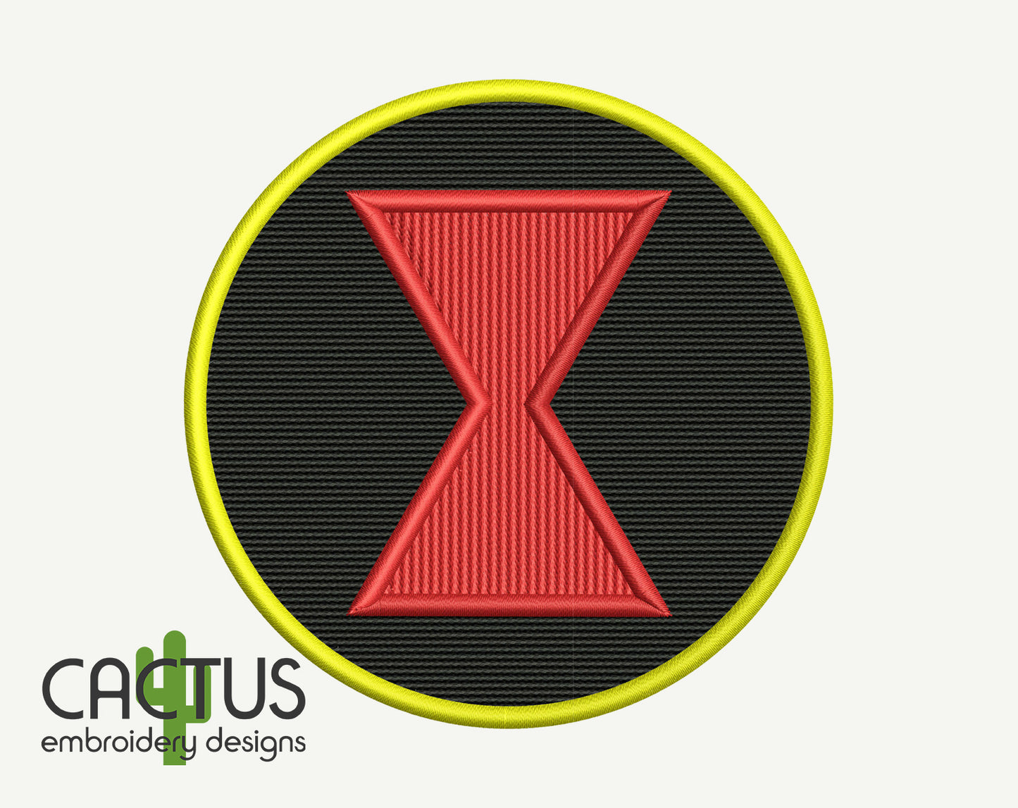 Widow Patch Embroidery Design