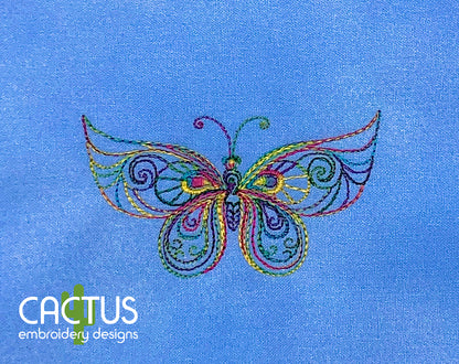 Butterfly 1 Embroidery Design