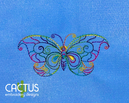 Butterfly 2 Embroidery Design