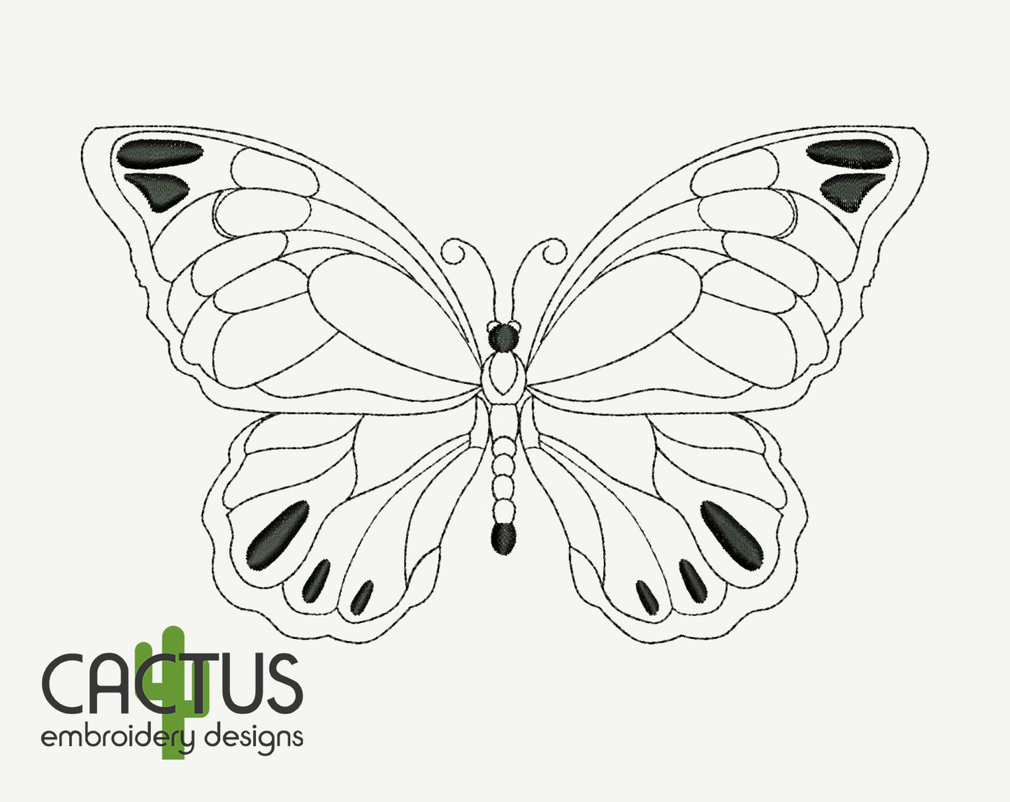 Butterfly 5 Embroidery Design
