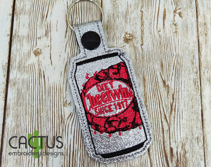 CW Diet Drink Set of Bookmark\Bag Tag, Eyelet Fob, Feltie, Snap Tab & Sanitizer Holder