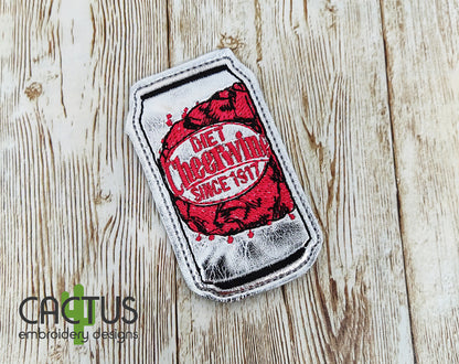 CW Diet Drink Set of Bookmark\Bag Tag, Eyelet Fob, Feltie, Snap Tab & Sanitizer Holder