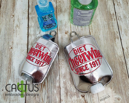 CW Diet Drink Set of Bookmark\Bag Tag, Eyelet Fob, Feltie, Snap Tab & Sanitizer Holder