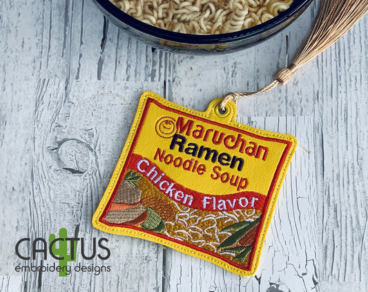 Chicken Ramen Bookmark\Bag Tag