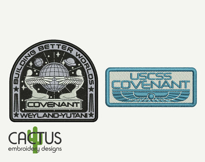 Covenant Patches Embroidery Designs