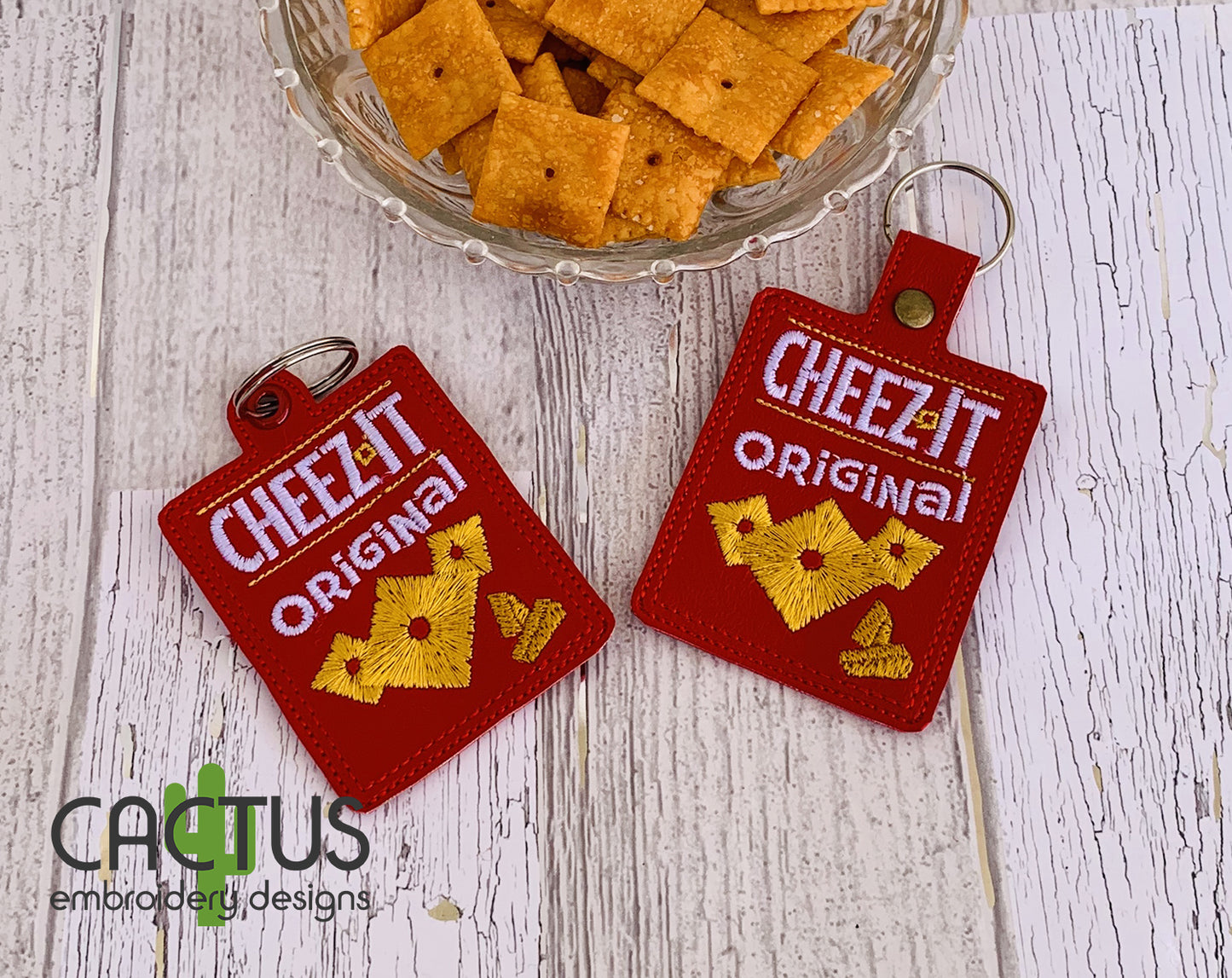 Crackers Original Snap Tab & Eyelet Fob