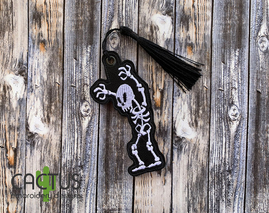 Cute Skeleton Bookmark\Bag Tag
