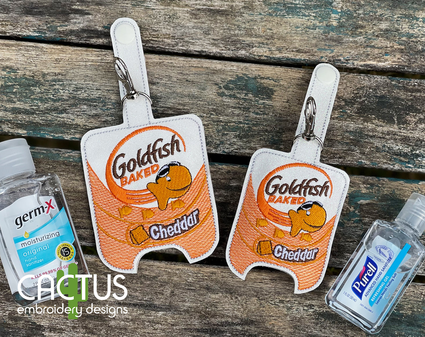 F Crackers Sanitizer Holder, SMALL and LARGE sizes